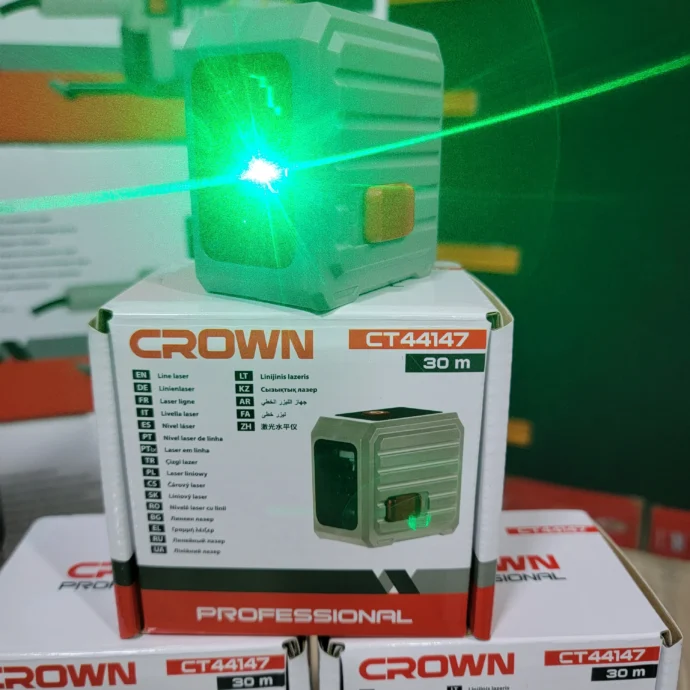 Niveau laser crown 2 ligne 30 metre ct44147 - Image 2