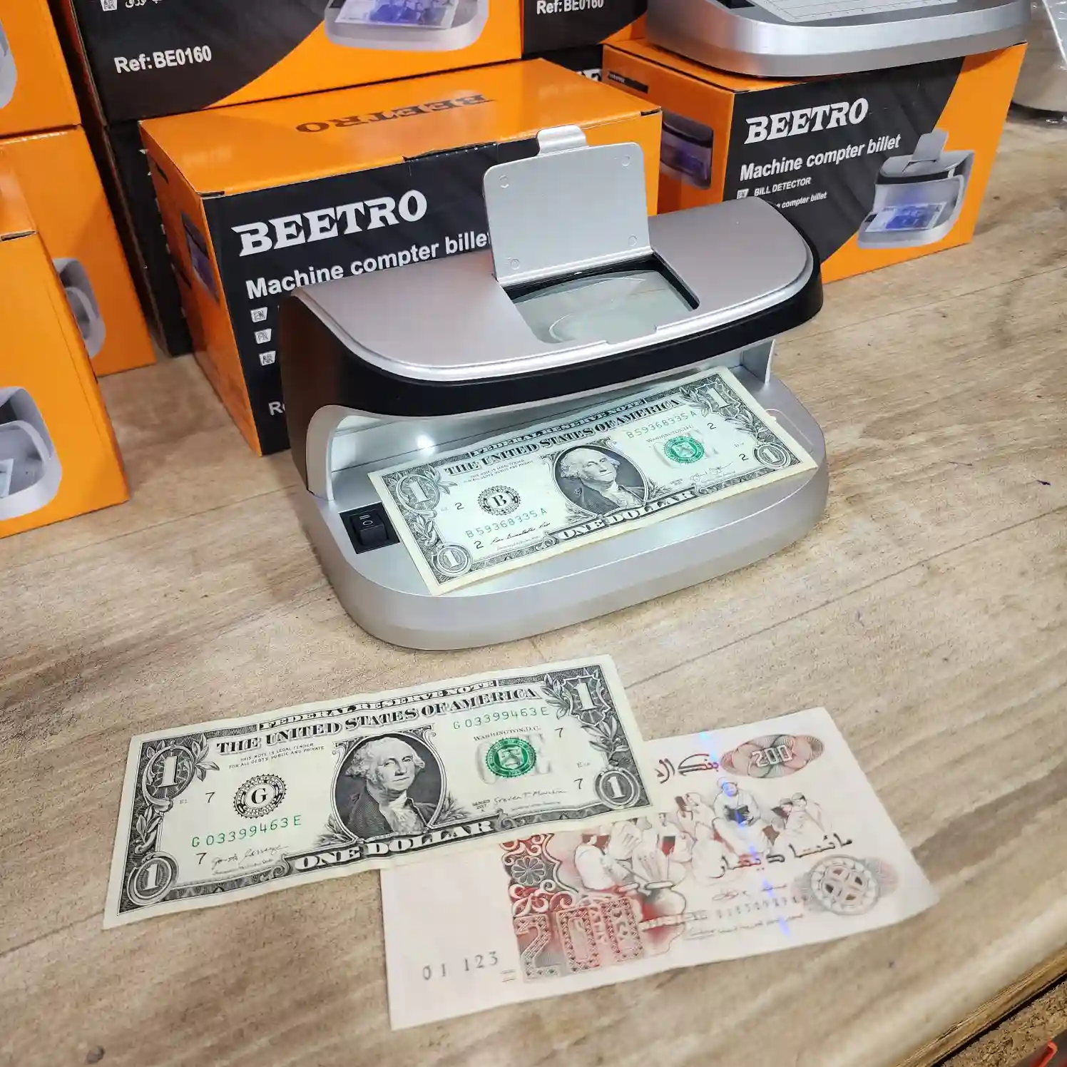 ماسح ضوئي ضد تزوير النقود/scanner faux billet be160