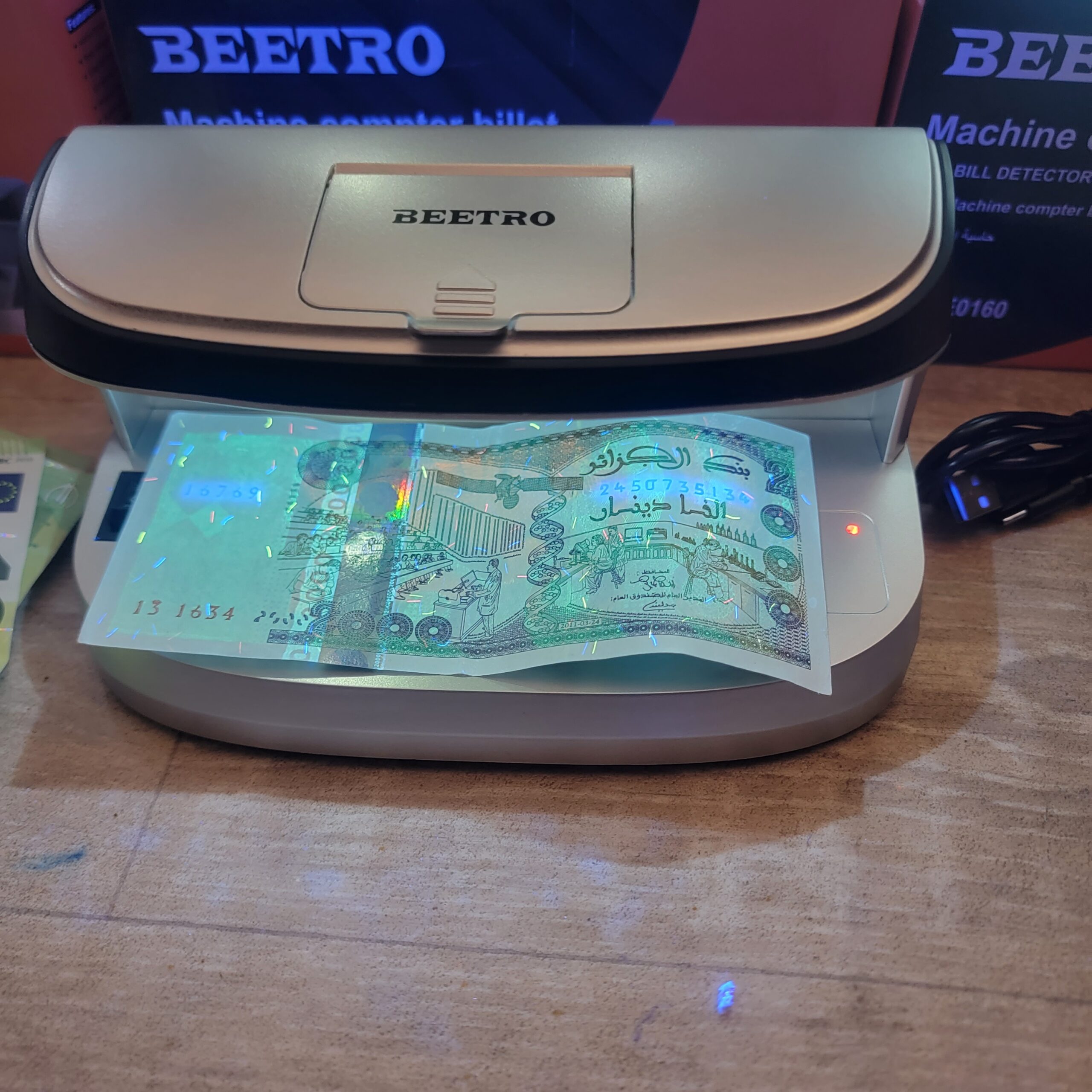 ماسح ضوئي ضد تزوير النقود/scanner faux billet be160 - Image 3