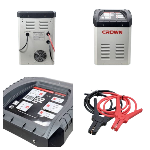 Chargeur et démarreur de batterie 12-24V CROWN CT37036 - الصورة 2