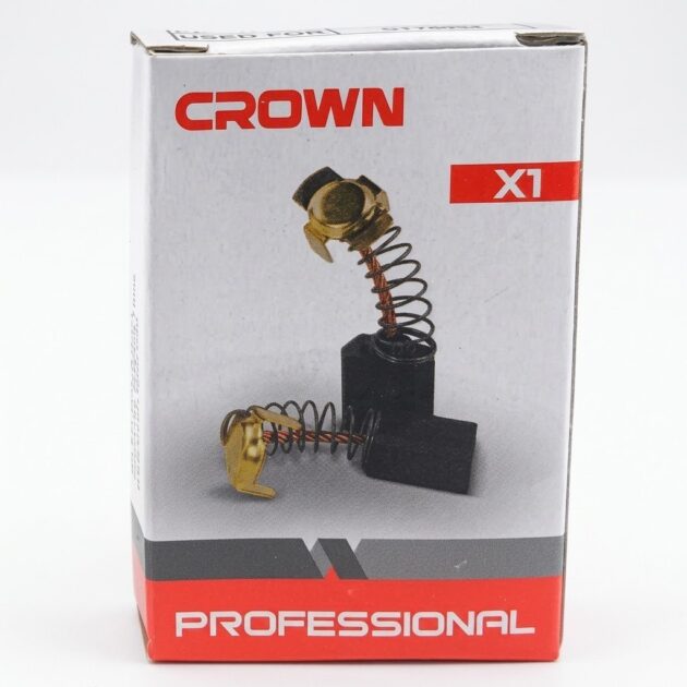 Deux balais de charbon pour Tronçonneuse 1010W CROWN CT13022