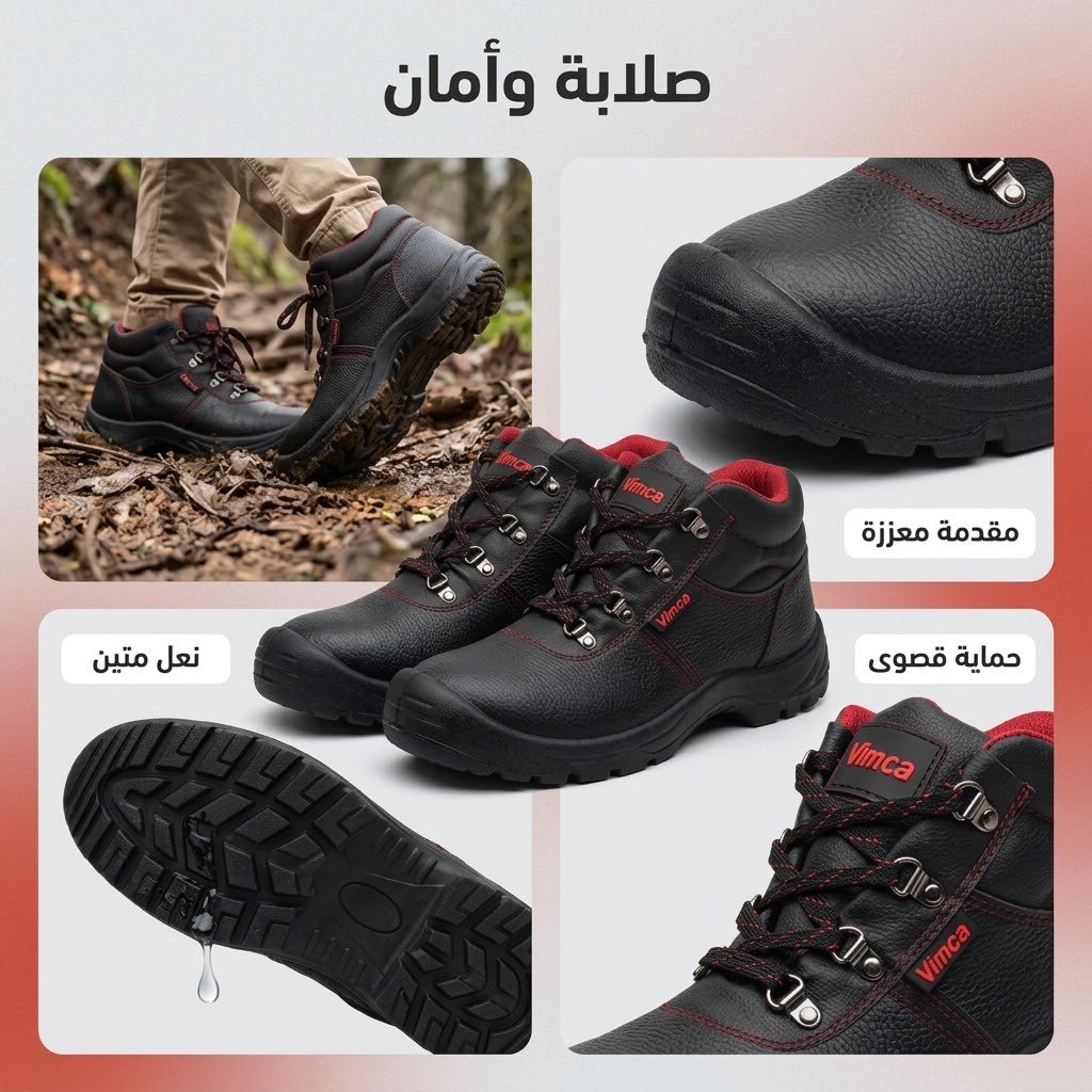 CHAUSSURE SECURITE NOIR VIMCA - الصورة 2