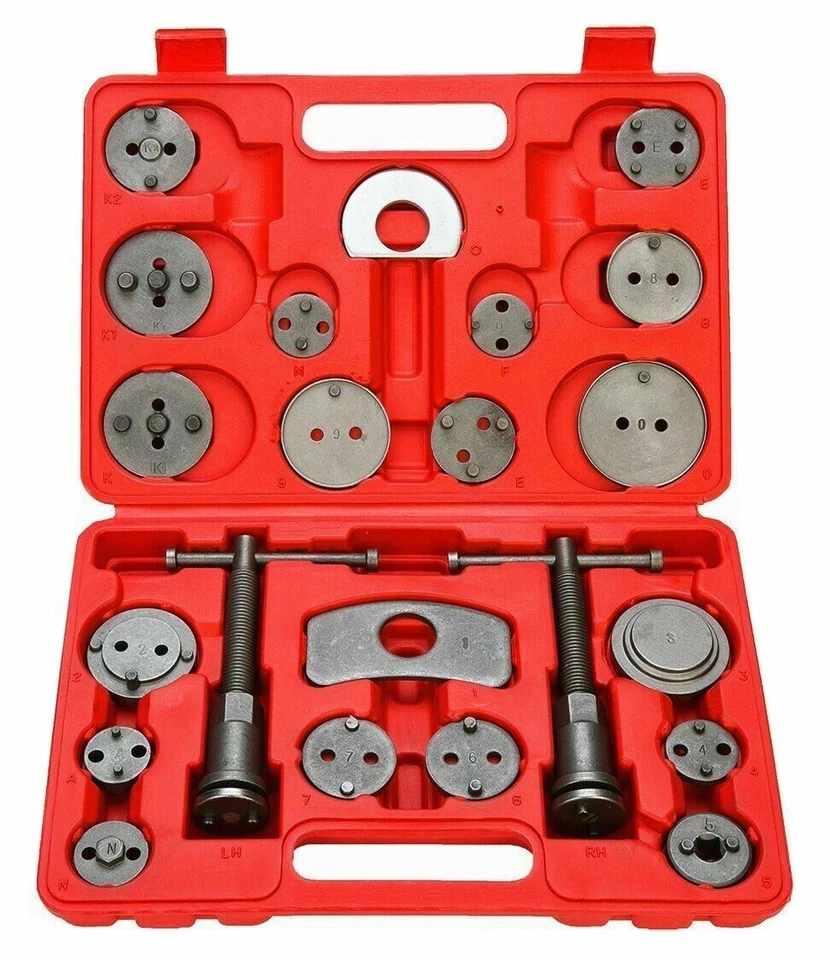 Kit d'outils de remontage de piston d'étrier de frein 22 pièces