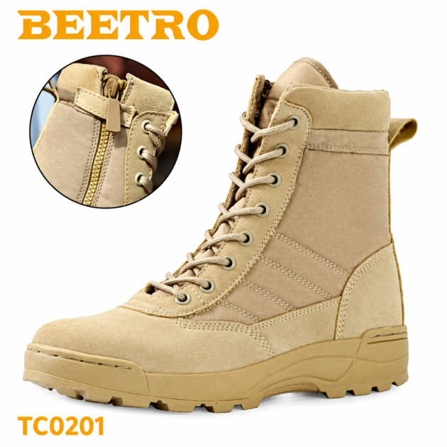 Boots de sécurité fabriqué du cuir solide et de haute qualité BEETRO TC0201