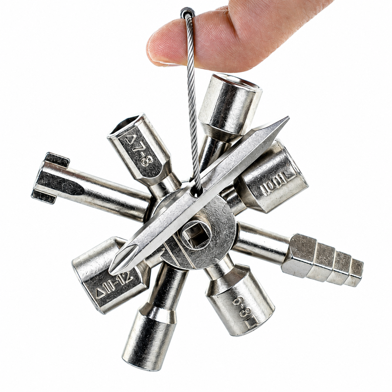 CLE UNIVERSELLE MULTIFONCTION