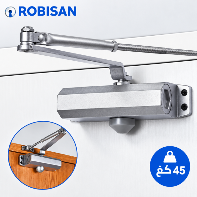 Ferme-porte à bras compas ROBISAN DC-45