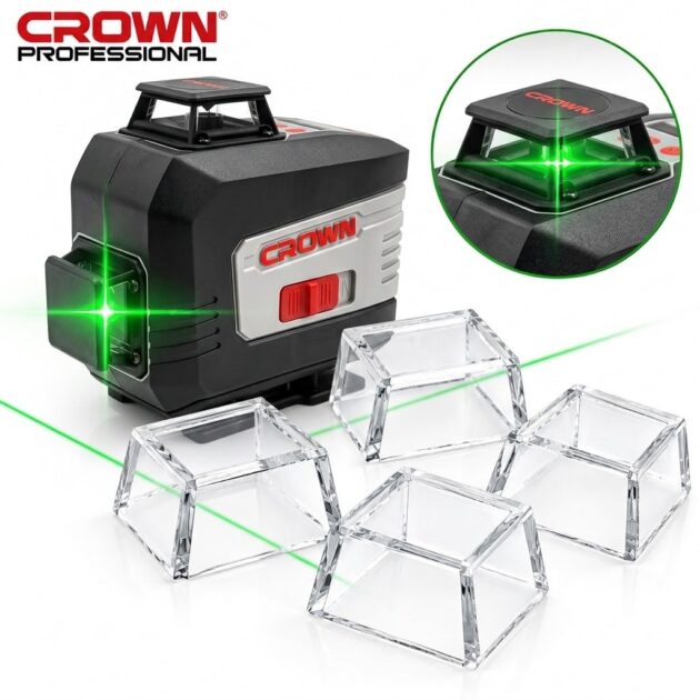 protection en verre pour niveau laser autonivelant 5/16 lignes