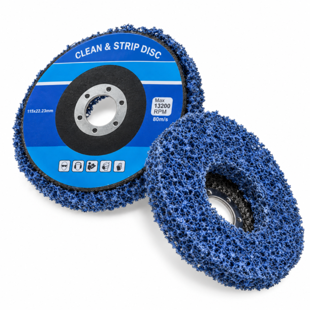 Disque rigide bleu Clean&Strip 115 mm x 22 mm